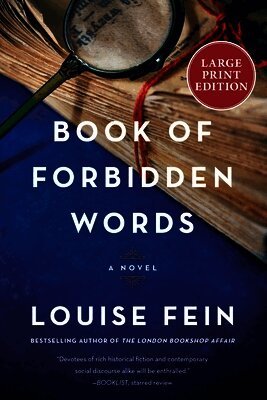 Louise Fein - Book of Forbidden Words: A Novel (Large Print), Häftad