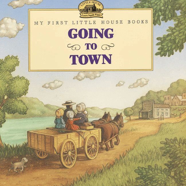 Laura Ingalls Wilder - Going to Town, Häftad