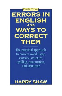 bokomslag Errors in English and Ways to Correct Them