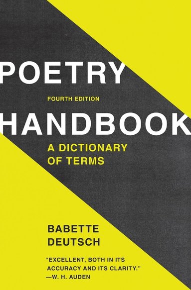 bokomslag Poetry Handbook