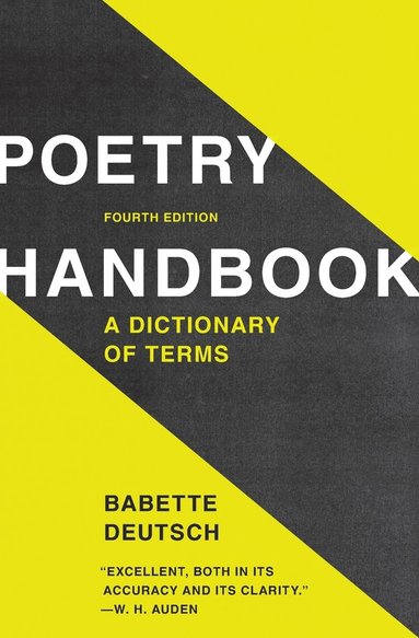 bokomslag Poetry Handbook: A Dictionary of Terms (Revised)