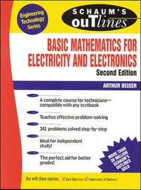 bokomslag Schaum's Outline of Basic Mathematics for Electricity and Electronics