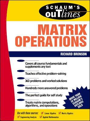 bokomslag Schaum's Outline of Matrix Operations