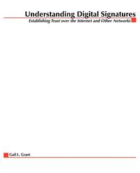 bokomslag Understanding Digital Signatures: Establishing Trust Over the Internet and Other Networks