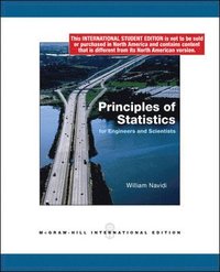 bokomslag Principles of Statistics for Engineers and Scientists