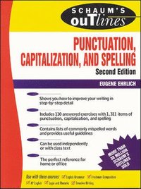 bokomslag Schaum's Outline of Punctuation, Capitalization & Spelling
