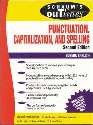 Schaum's Outline of Punctuation, Capitalization & Spelling 1