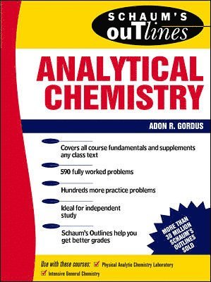 bokomslag Schaum's Outline of Analytical Chemistry