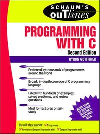 bokomslag Schaum's Outline of Programming with C