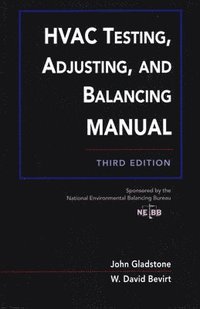 bokomslag HVAC Testing, Adjusting, and Balancing Field Manual
