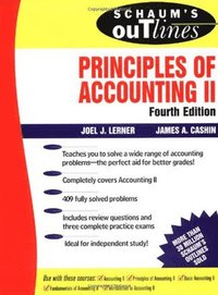 bokomslag Schaum's Outline of Principles of Accounting II