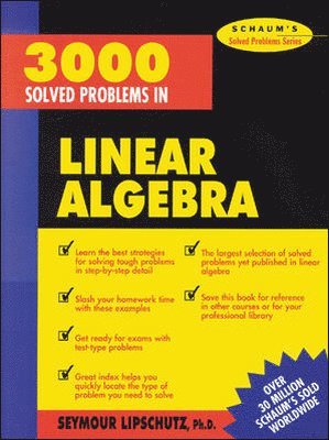 3,000 Solved Problems in Linear Algebra 1