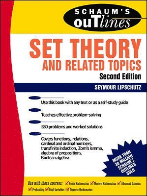 Seymour Lipschutz, Lipschutz Seymour - Schaum's Outline of Set Theory and Related Topics, Häftad