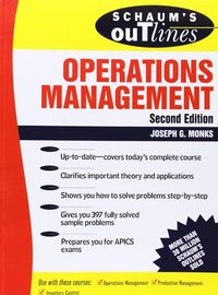 bokomslag Schaum's Outline of Operations Management