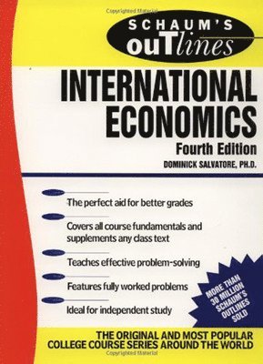 Dominick Salvatore - Schaum's Outline of International Economics, Häftad