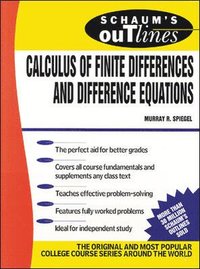 bokomslag Schaum's Outline of Calculus of Finite Differences and Difference Equations