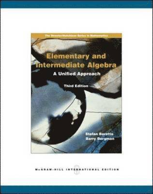 Elementary and Intermediate Algebra 1