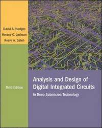 bokomslag Analysis and Design of Digital Integrated Circuits