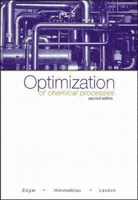 Optimization of Chemical Processes 1