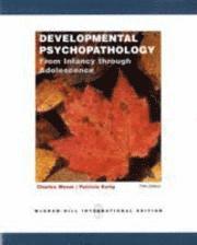 bokomslag Developmental Psychopathology