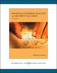 bokomslag Financial statement analysis and securit