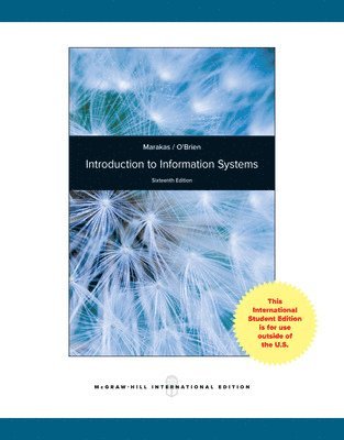 bokomslag Introduction to Information Systems, Loose Leaf