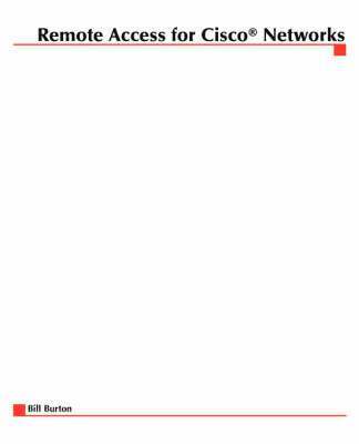 bokomslag Remote Access for Cisco Networks