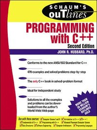 bokomslag Schaum's Outline of Programming with C++