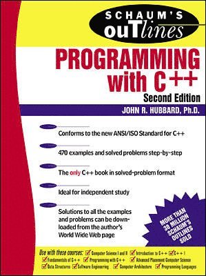 Schaum's Outline of Programming with C++ 1