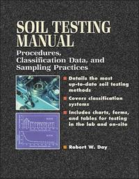 bokomslag Soil Testing Manual: Procedures, Classification Data, and Sampling Practices