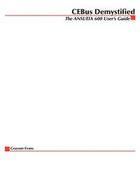 bokomslag Cebus Demystified: The Ansi/Eia 600 User's Guide