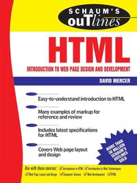 bokomslag Schaum's Outline of HTML