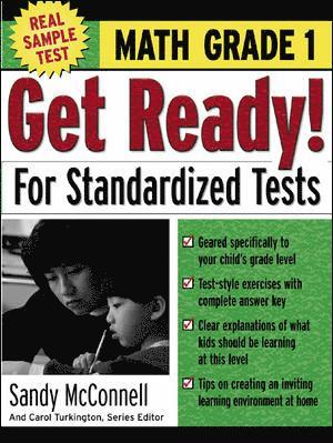 Sandy McConnell, Carol a. Turkington - Get Ready! for Standardized Tests: Math Grade 1, Häftad