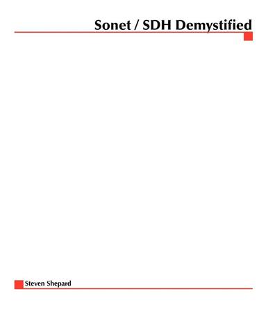bokomslag SONET/SDH Demystified