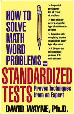 bokomslag How To Solve Math Word Problems On Standardized Tests