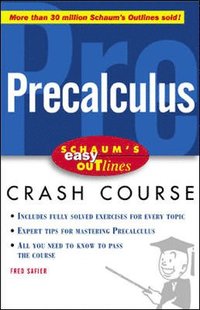 bokomslag Schaum's Easy Outline of Precalculus
