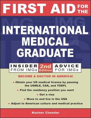 bokomslag First Aid for the International Medical Graduate