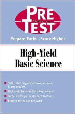 McGraw Hill - PreTest High-Yield Basic Science, Häftad