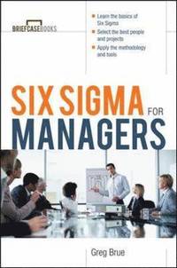 bokomslag Six SIGMA for Managers