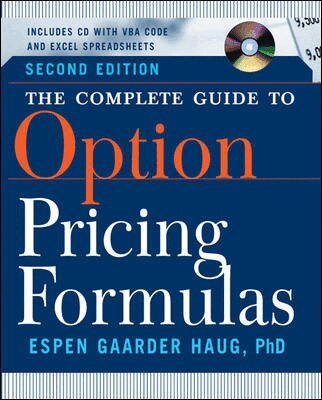 Espen Gaarder Haug - Complete Guide to Option Pricing Formulas, Inbunden