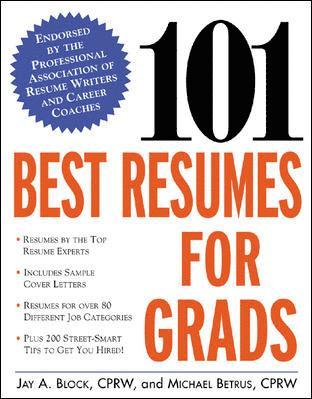 Jay a. Block, Michael Betrus, Jay A. Block, Jay a Block - 101 Best Resumes for Grads, Häftad