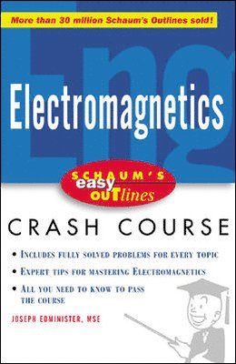 bokomslag Schaum's Easy Outline of Electromagnetics