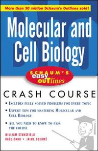 bokomslag Schaum's Easy Outlines Molecular and Cell Biology: Based on Schaum's Outline of Theory and Problems of Molecular and Cell Biology