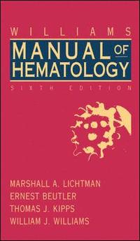 bokomslag Williams Manual of Hematology