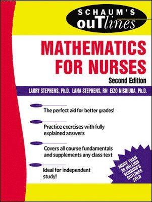 Schaum's Outline of Mathematics for Nurses 1
