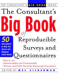 bokomslag Consultant's Big Book of Reproducible Surveys and Questionnaires