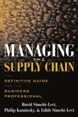 bokomslag Managing the Supply Chain