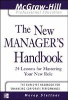 bokomslag The New Manager's Handbook