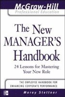 Morey Stettner - New Manager's Handbook, Häftad