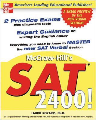 Laurie Rozakis - SAT 2400!: A Sneak Preview of the New SAT English Test, Häftad